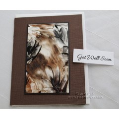 Encaustic Elements - Get Well Card #21-13